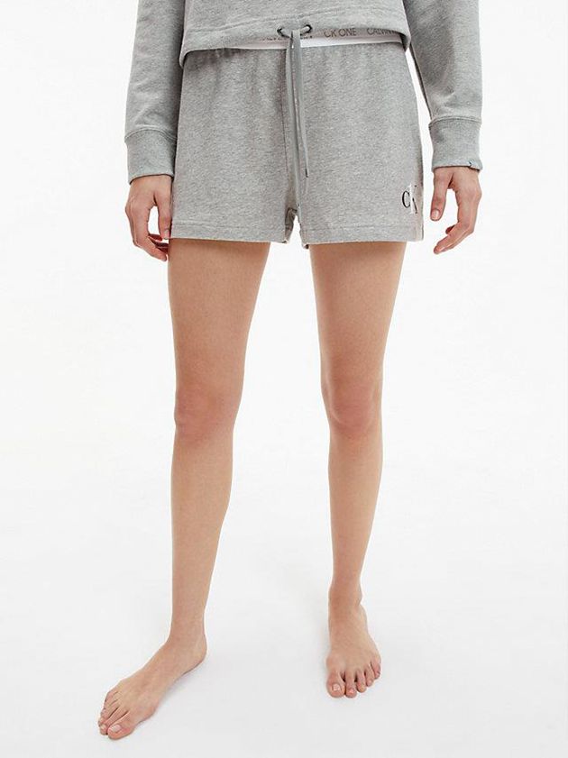 Calvin Klein USA Lounge - CK One Womens Shorts Grey 2790435-VJ